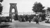 Entrance to Bristol Suspension Bridge. Clifton, Bristol. c.1911