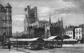 St. Mary's University Church and Market Hill, Cambridge. c.1913