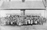 School Photo, Trumpington School, Trumpington, Cambridgeshire. c.1906.