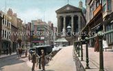 Market Jew Street, With Davy Monument, Penzance. c.1914