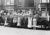 Ladies Charabanc Outing, Walthamstow, London. c.1925.