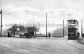 Tram Terminus Whipps Cross, Walthamstow, London. c.1910.