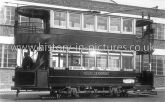 London Transport tram at Higham Hill, Walthamstow, London c.