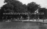 The Boat House, The Hollow Pond, Leyton, London. c.1910's.