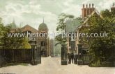 Entrance to West Ham Infirmary, Whipps Cross, Leytonstone, London. c.1905