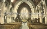 Interior Christ Church, Wanstead, London. c.1909