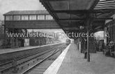 On the Platform, Snaresbrook Station, Snaresbrook, London. c.1908