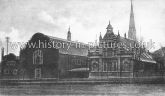 Library & Baths, from Selbourne Park, High Street, Walthamstow, London. c.1904