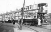 London Transport Tram No.202, Markhouse Road, Walthamstow, London. c.1930's