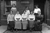 Teachers Photo, Three Mills Infants School, Abbey Lane, Stratford, London. c.1910's