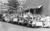 Hamilton Road, WW1 Peace Street Party, Walthamstow, London 1918.