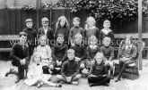 Class Photo, Elson House High School, Wallwood Road, Leytonstone, London. c.1910's