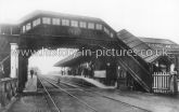 The Crossing & GER station, George Lane, South Woodford, London. c.1915