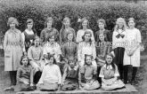 Class photo, Elson House High School, Wallwood Road, Leytonstone, London. c.1910's.