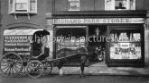 T C Stephenson, Proprietor, Highams Park Stores, Hale End, Chingford, London. c.1905