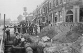 Laying gas mains at the Baker's Arms, Lea Bridge Road Leyton, London. c.1901