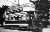 Walthamstow Tramcar No.48, Higham Hill Terminus, Walthamstow, London. c.1920's