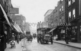 Motor Bus in Mare Street, Hackney, London. c.1920's
