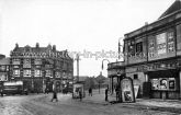 Bell Corner, Forset Road junction Hoe Street, Walthamstow, London. c.1905.