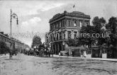 Queens Hotel, Victoria Park Road, South Hackney, London. c.1917.
