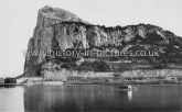 The Rock from Inundation Road, Gibraltar. c.1915.