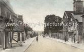 The Pied Bull Public House and High Street, Stanstead Abbotts, Herts. c.1912