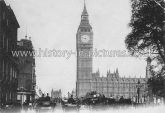 Houses of Parliament, London. c.1902.