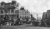 Piccadilly Circus, London, c.1910.