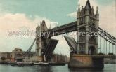 The Tower Bridge, London, c.1910.