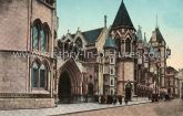 Law Courts, London, c.1905.