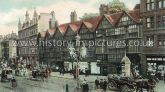 Holborn, Old Houses, London, c.1910.
