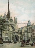 Law Courts, London, c.1909.
