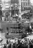 Shaftesbury Memorial Fountain, Piccadilly, London. c.1920's