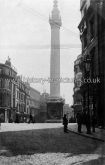 The Monument From Monument Street, london. c.1909.
