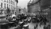 Regents Street & Piccadilly Circus, London. c.1930's