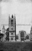 St Margarets Church with Big Ben, Westminster, London. c.1904