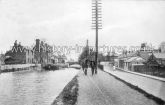 River Lea, Enfield Lock, Enfield, Middlesex. c.1905