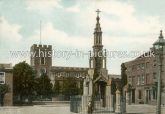 Church and Cross, Enfield, Middlesex. C.1904