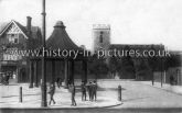 The Market Place and Church, Enfield Town, Middlesex. c.1912