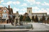 Market Place and Parish Church, Enfield, Middlesex. c.1912