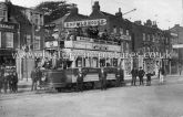 First Tram run for Public, Enfield, Middlesex. July 3rd 1909.