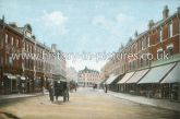 The Broadway, Tottenham Lane, Crouch End, London. c.1902