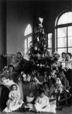 Christmas Day in the Hospital with Belgian Refugees at The Alexandra Palace, Crouch End, London. c.1908.