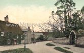 Entrance to The Hall and Village, Brixworth, Northampton. c.1907