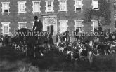 The Pytchley Hunt Meet, Brixworth Hall. Northampton. c.1914