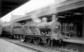 2-4-0 Steam Locomotive at Northampton Station, c.1920's