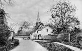 The Church and Village, Welford Road, Naseby, Northamponshire. c.1908