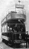 Trolley Bus to Abington Park, Northampton. c.1908.