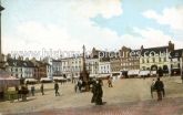 Market Square, Northampton. Northampton. c.1908.