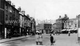Market Place, Kettering, Northamptonshire. c.1912.